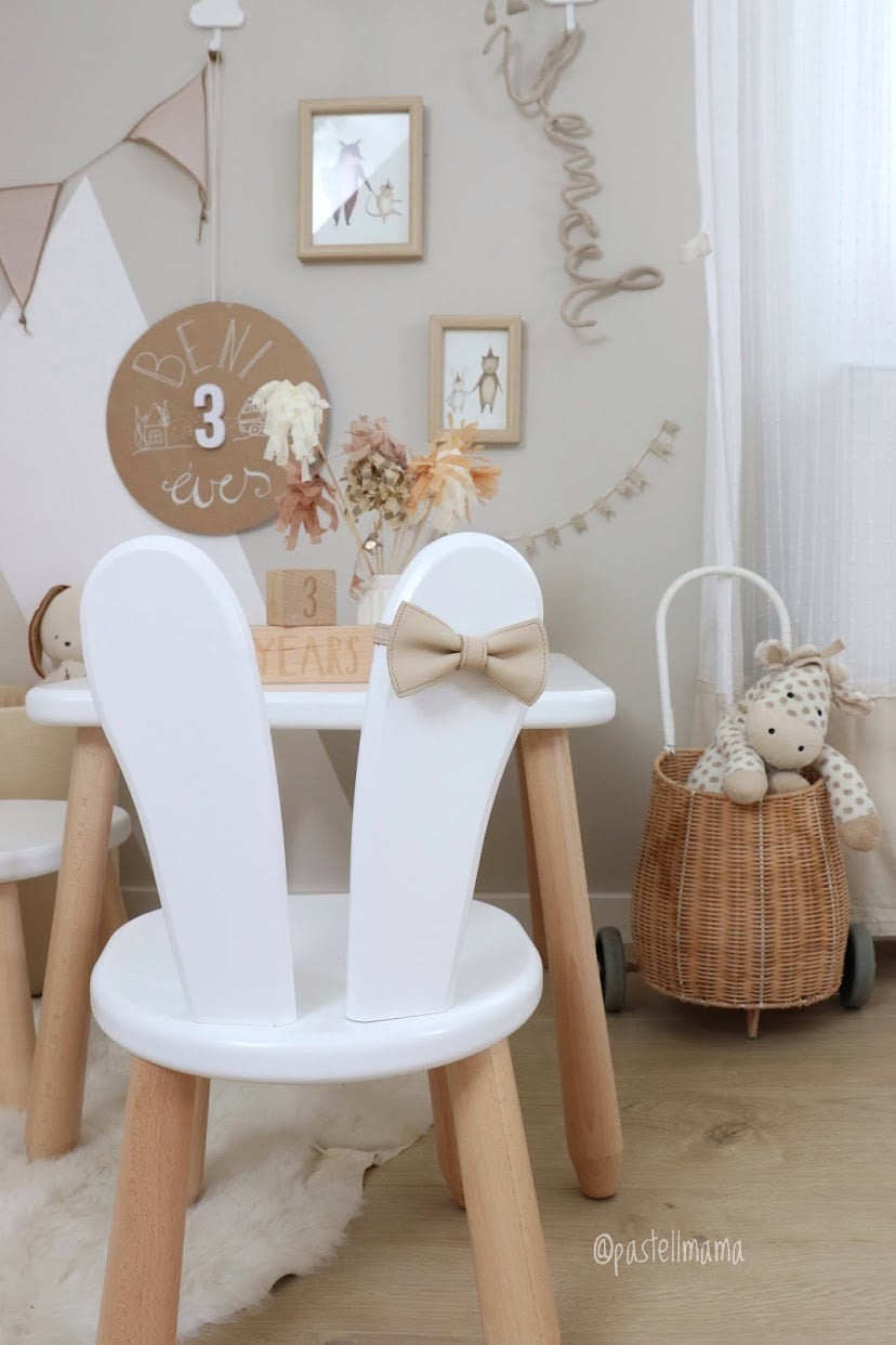 Kindertafel met Stoeltje konijn – afbeelding 5