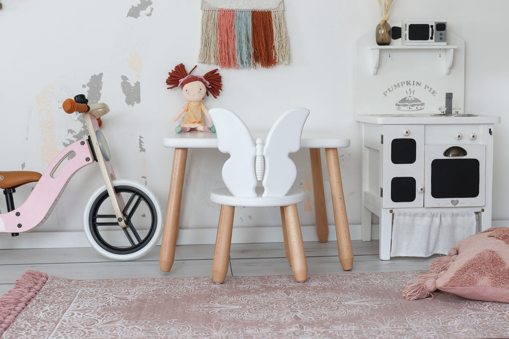 Kindertafel met Stoeltje vlinder – afbeelding 2