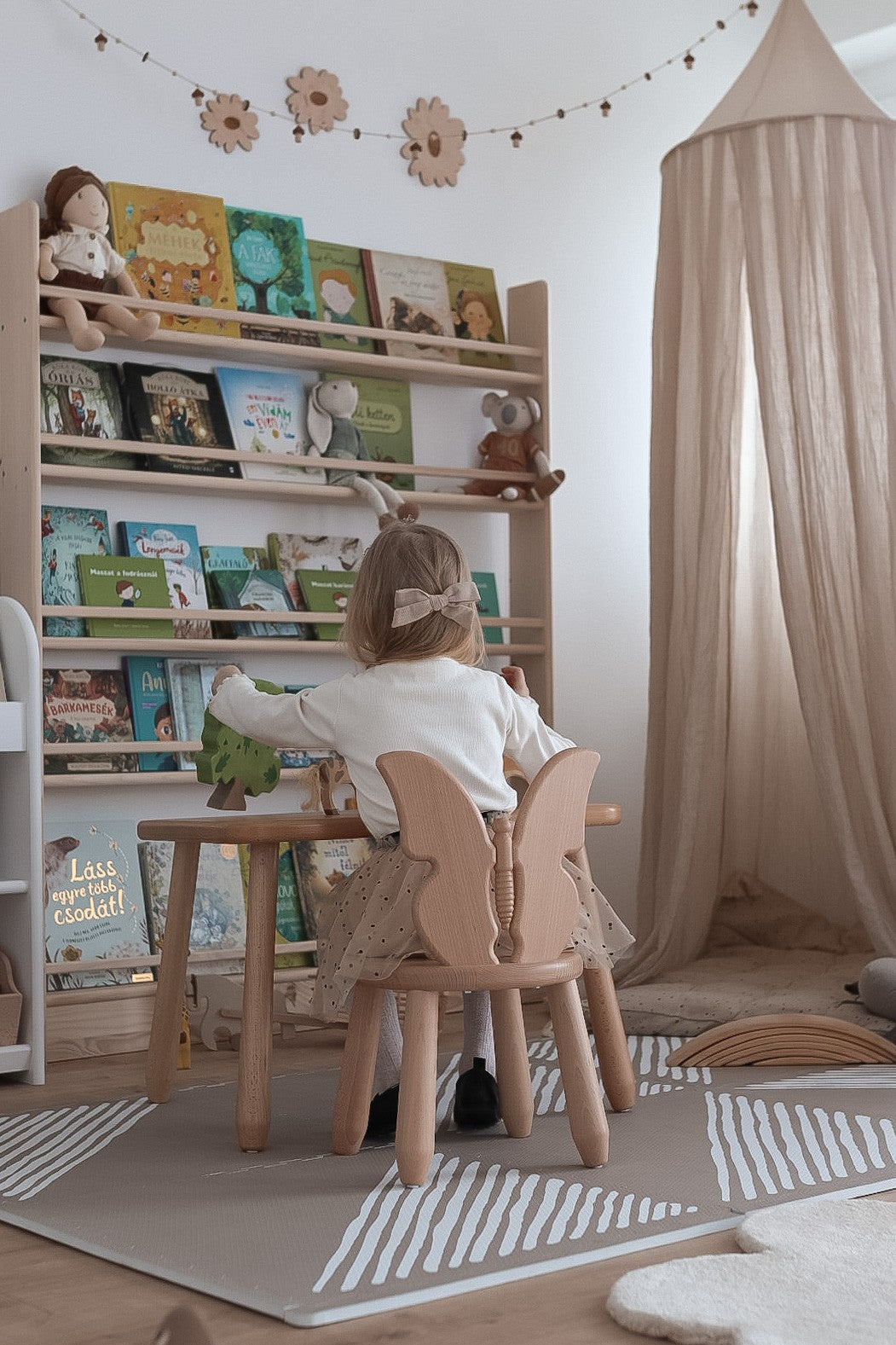 Kindertafel met Stoeltje vlinder – afbeelding 5