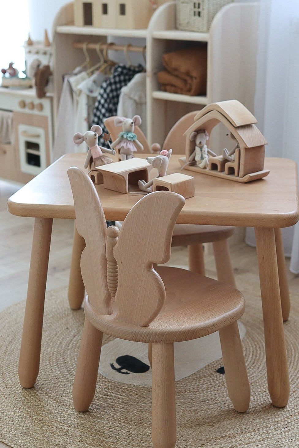 Kindertafel met Stoeltje vlinder – afbeelding 6