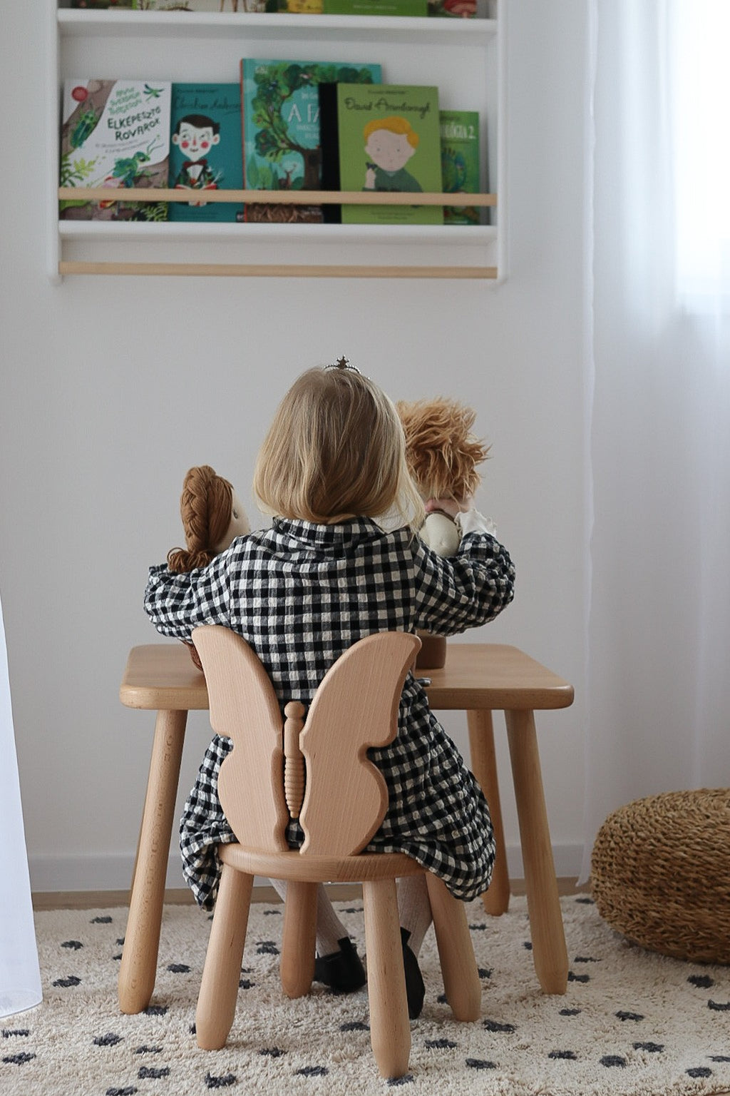 Kindertafel met Stoeltje vlinder – afbeelding 7