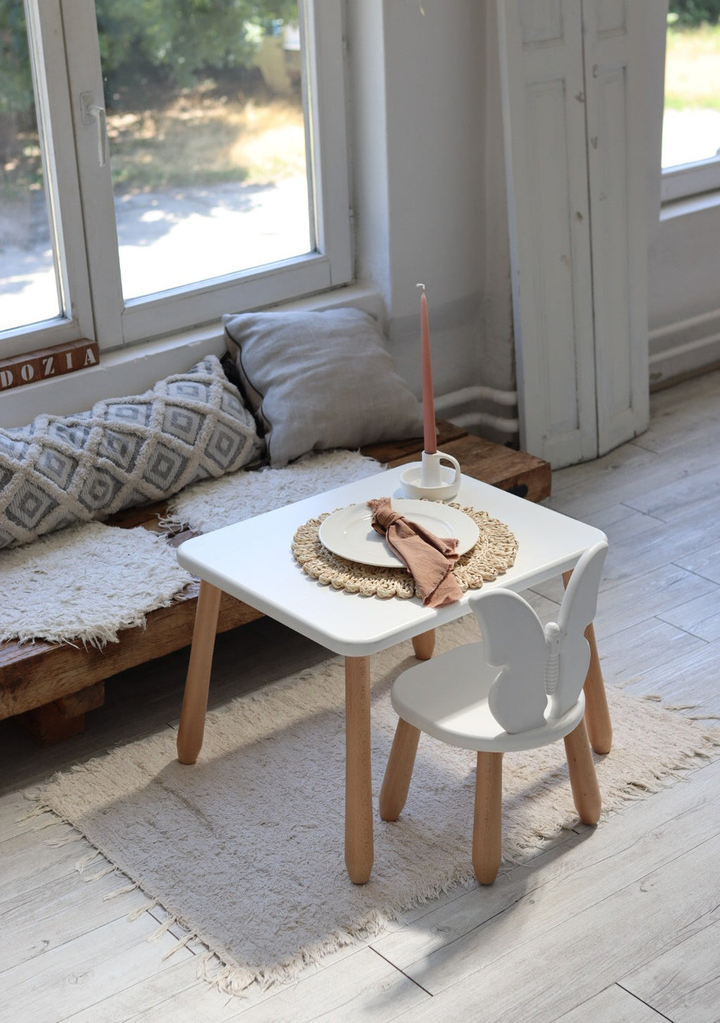 Kindertafel met Stoeltje vlinder – afbeelding 8