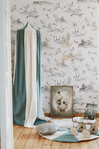 Klamboe kinderkamer circus blauw – afbeelding 3