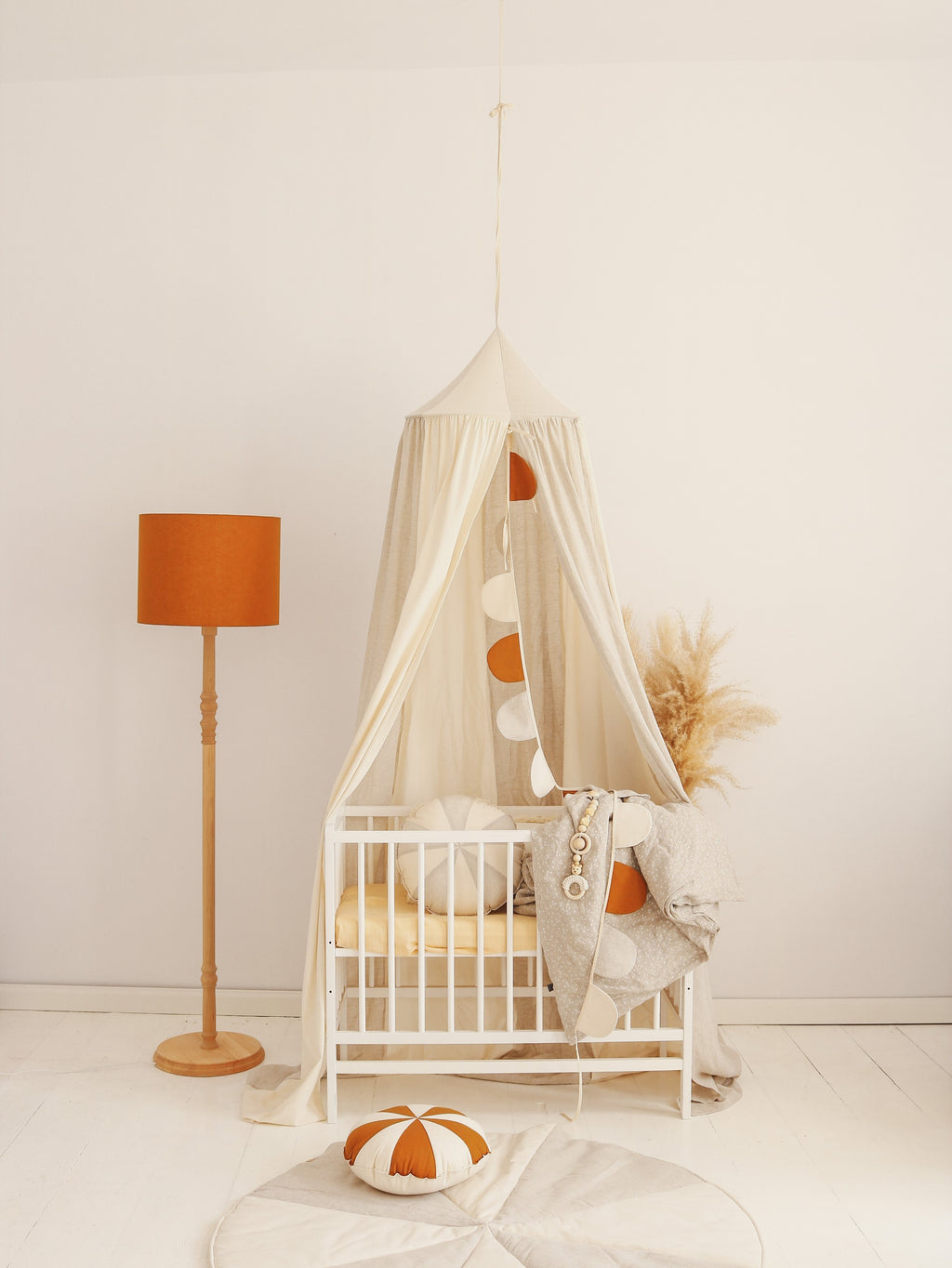 Klamboe kinderkamer circus crème – afbeelding 3