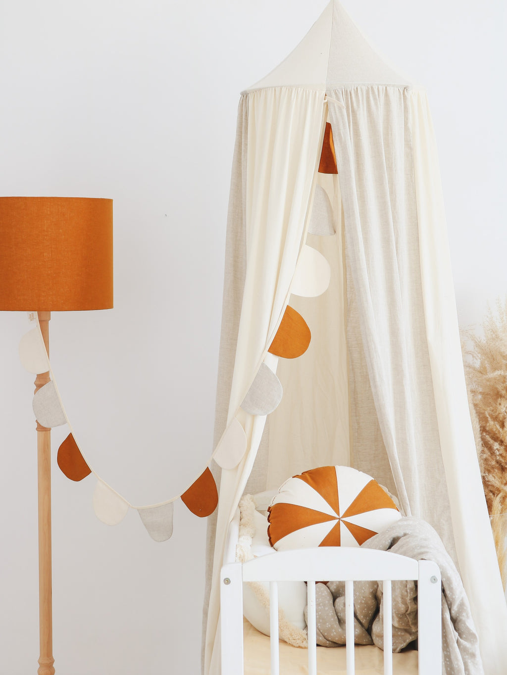 Klamboe kinderkamer circus crème – afbeelding 6