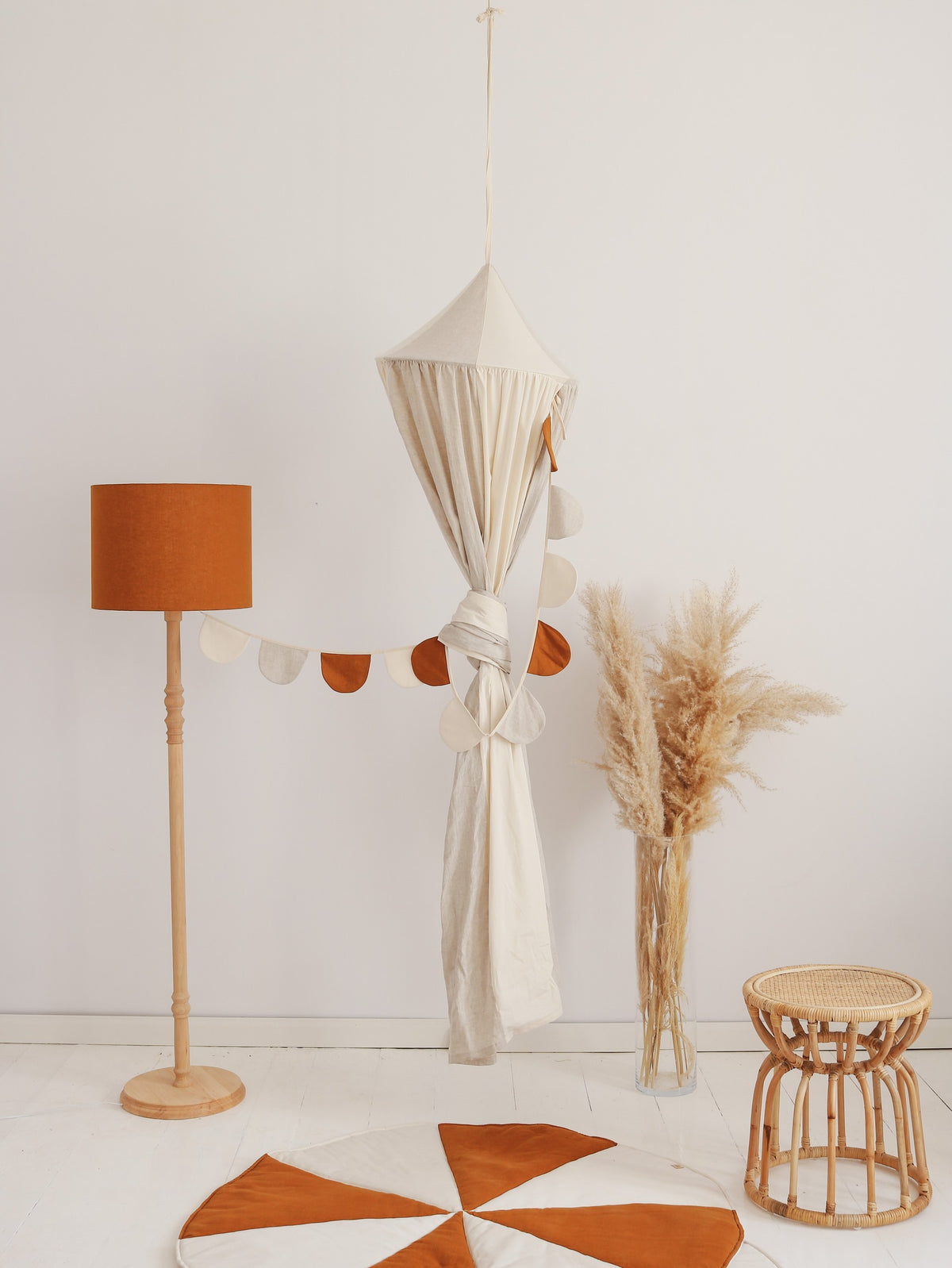 Klamboe kinderkamer circus crème – afbeelding 9