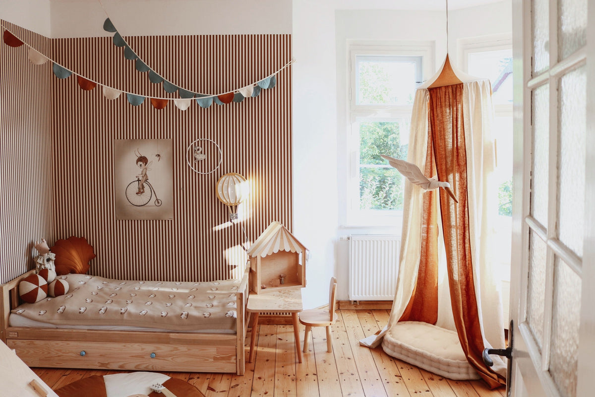 Klamboe kinderkamer circus karamel – afbeelding 3