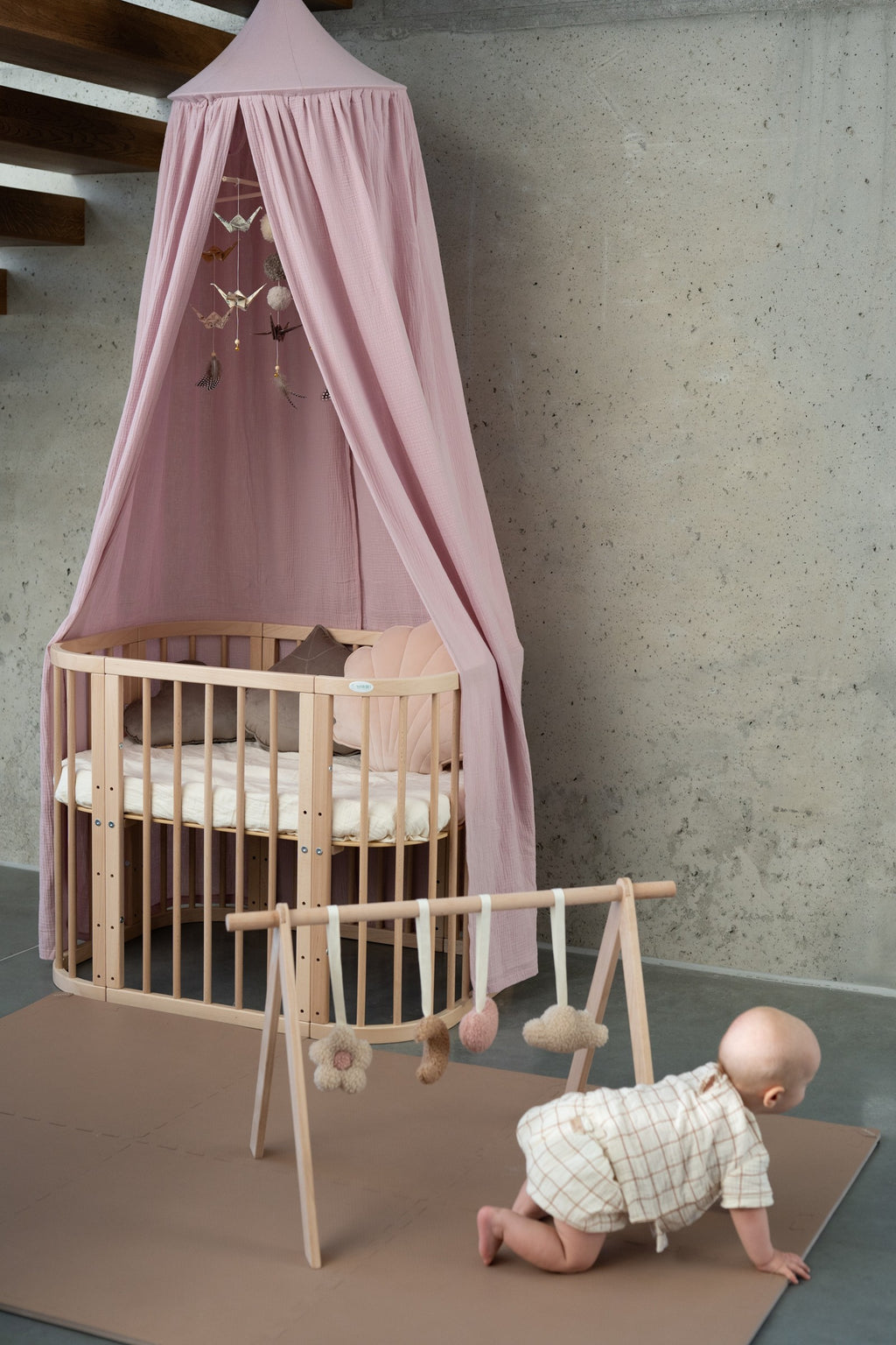 Klamboe babyroze – afbeelding 2