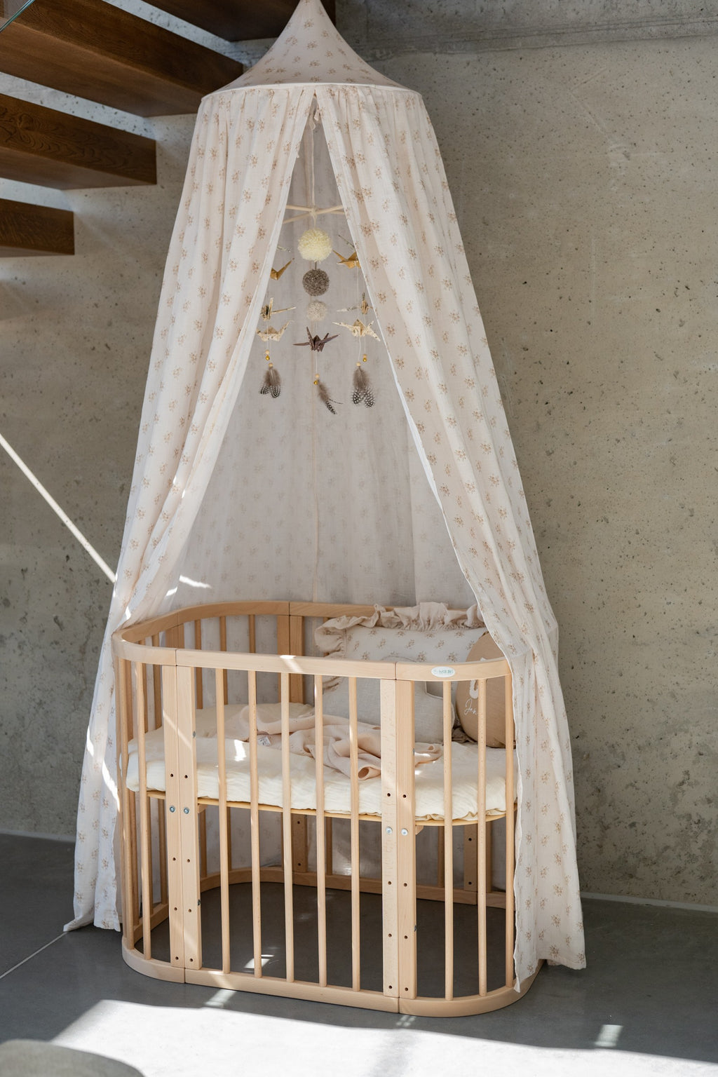 Klamboe boho bloemen