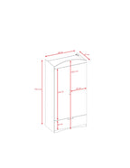 Kledingkast kinderkamer Classic wit – afbeelding 10