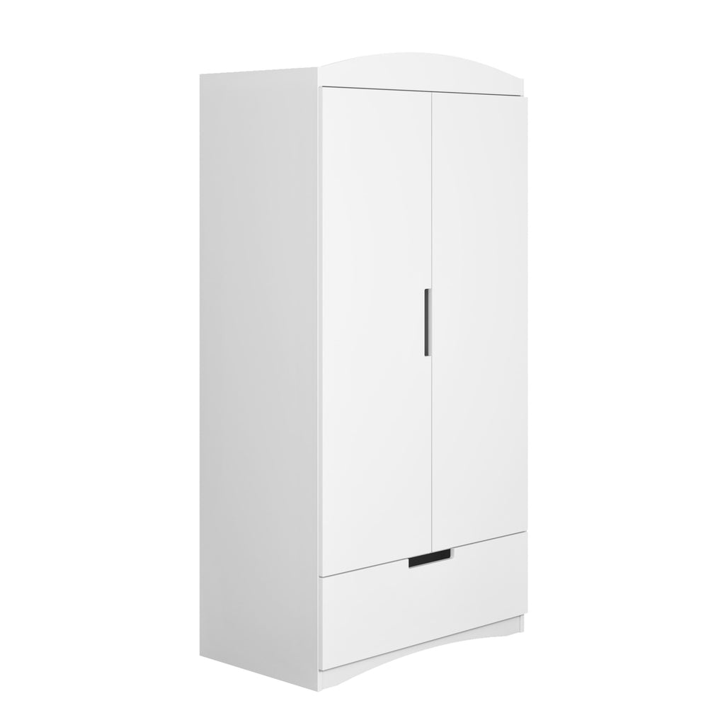 Kledingkast kinderkamer Classic wit – afbeelding 2