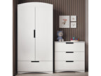 Kledingkast kinderkamer Classic wit – afbeelding 7