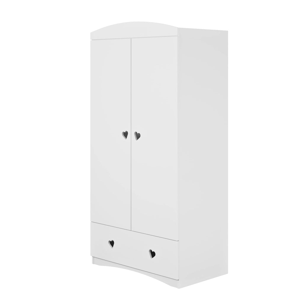 Kledingkast kinderkamer Julia wit – afbeelding 2