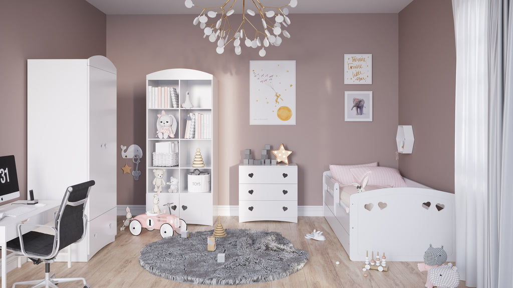 Kledingkast kinderkamer Julia wit – afbeelding 5