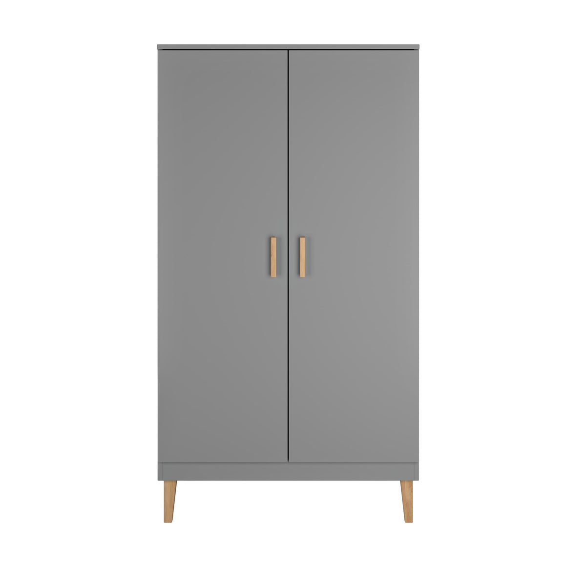 Kledingkast kinderkamer Kubi grijs