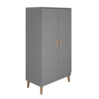 Kledingkast kinderkamer Kubi grijs – afbeelding 2