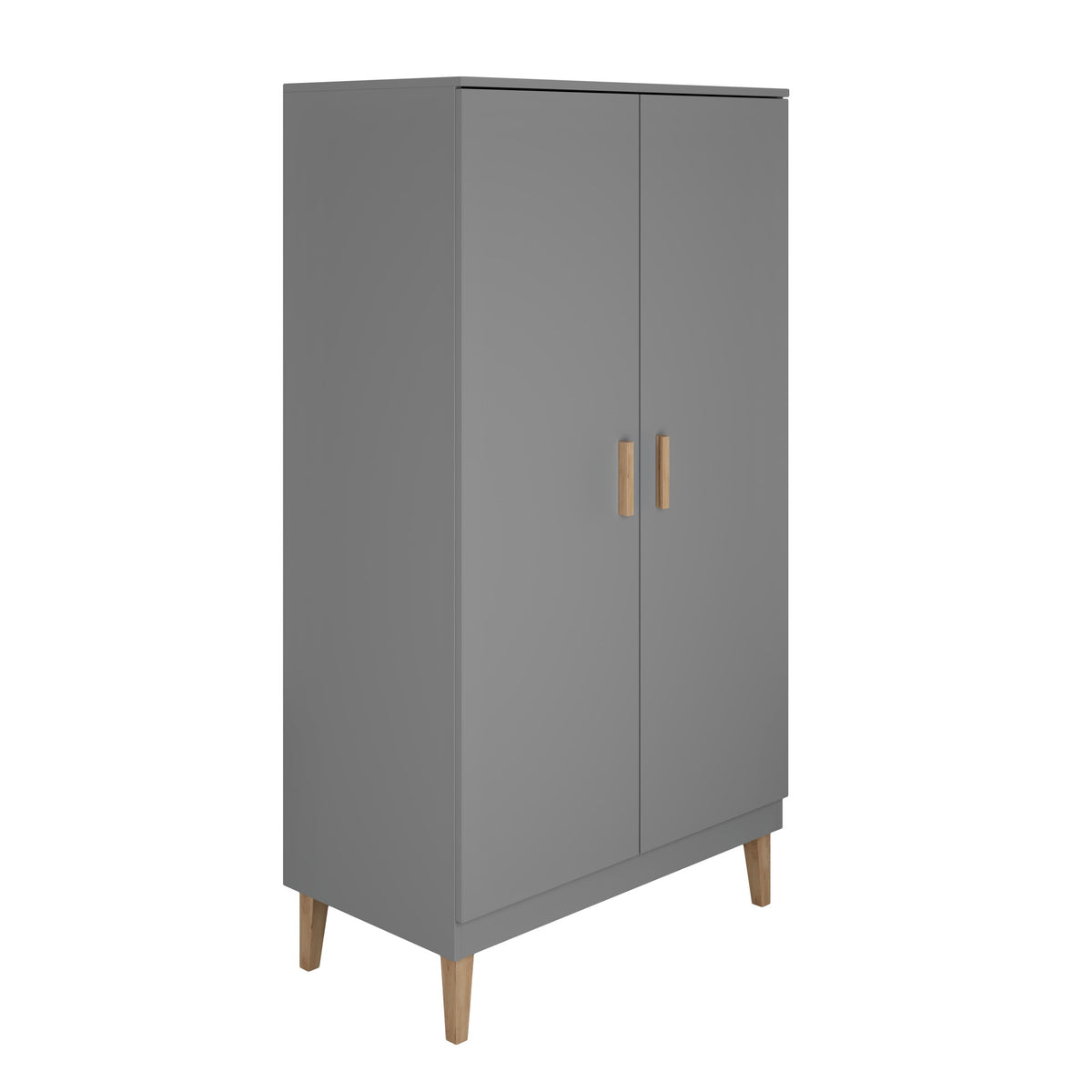 Kledingkast kinderkamer Kubi grijs – afbeelding 2