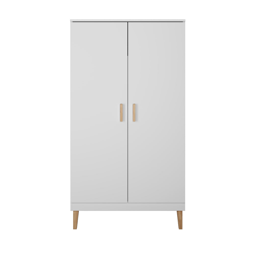 Kledingkast kinderkamer Kubi wit