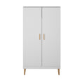 Kledingkast kinderkamer Kubi wit