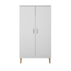 Kledingkast kinderkamer Kubi wit
