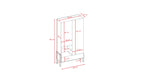Kledingkast kinderkamer Victor – afbeelding 6