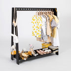 Kledingrek kinderkamer met hangstang en plank – versie 2 – afbeelding 3