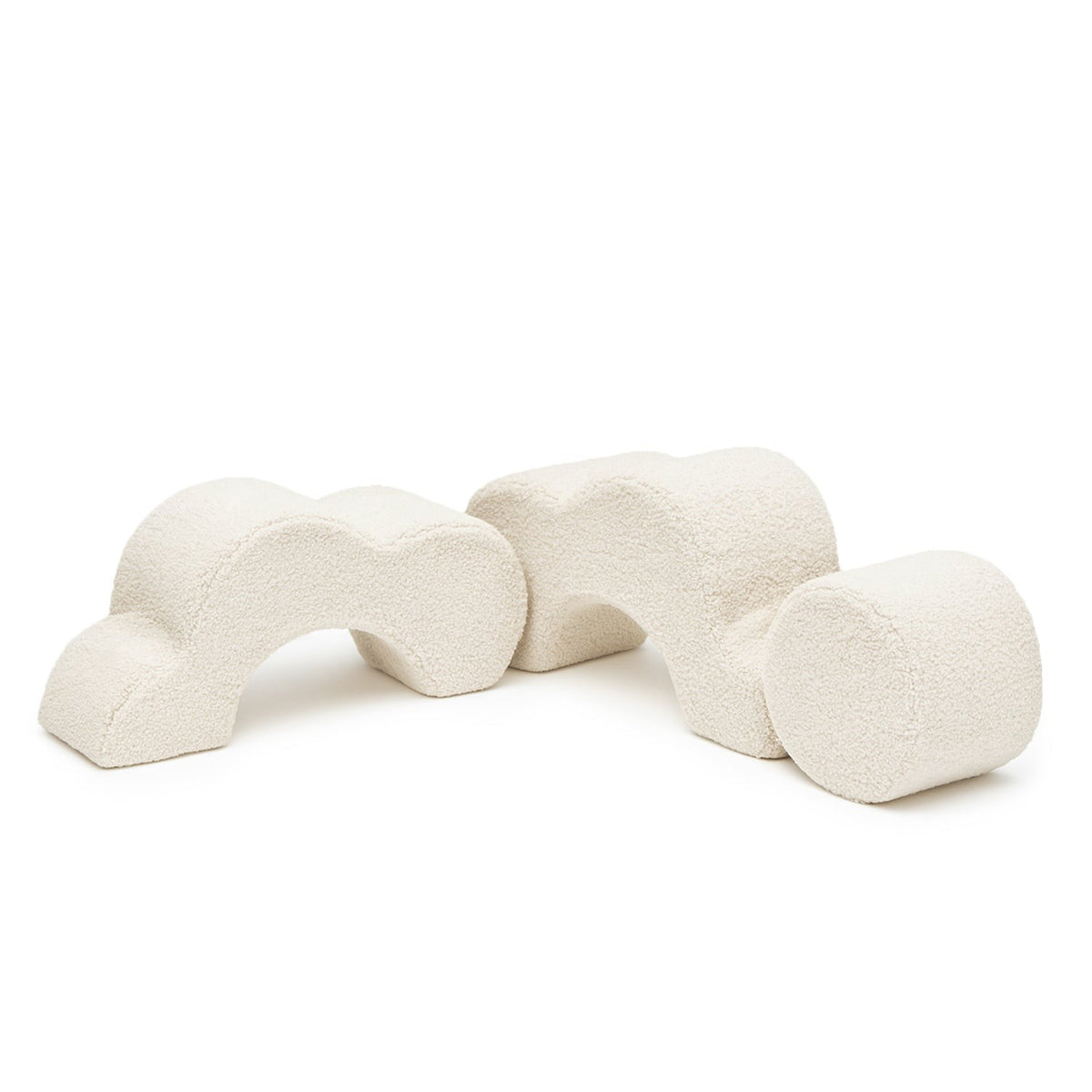 Foam vormenset bloem Bearly crème – afbeelding 4