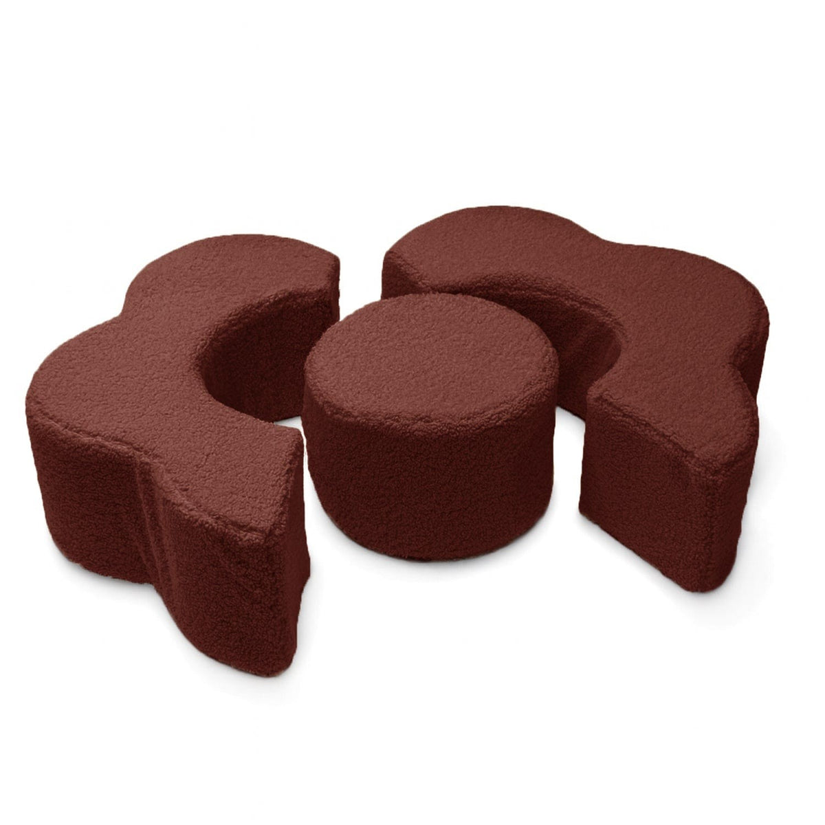 Foam vormenset bloem Bearly donkerbruin – afbeelding 3
