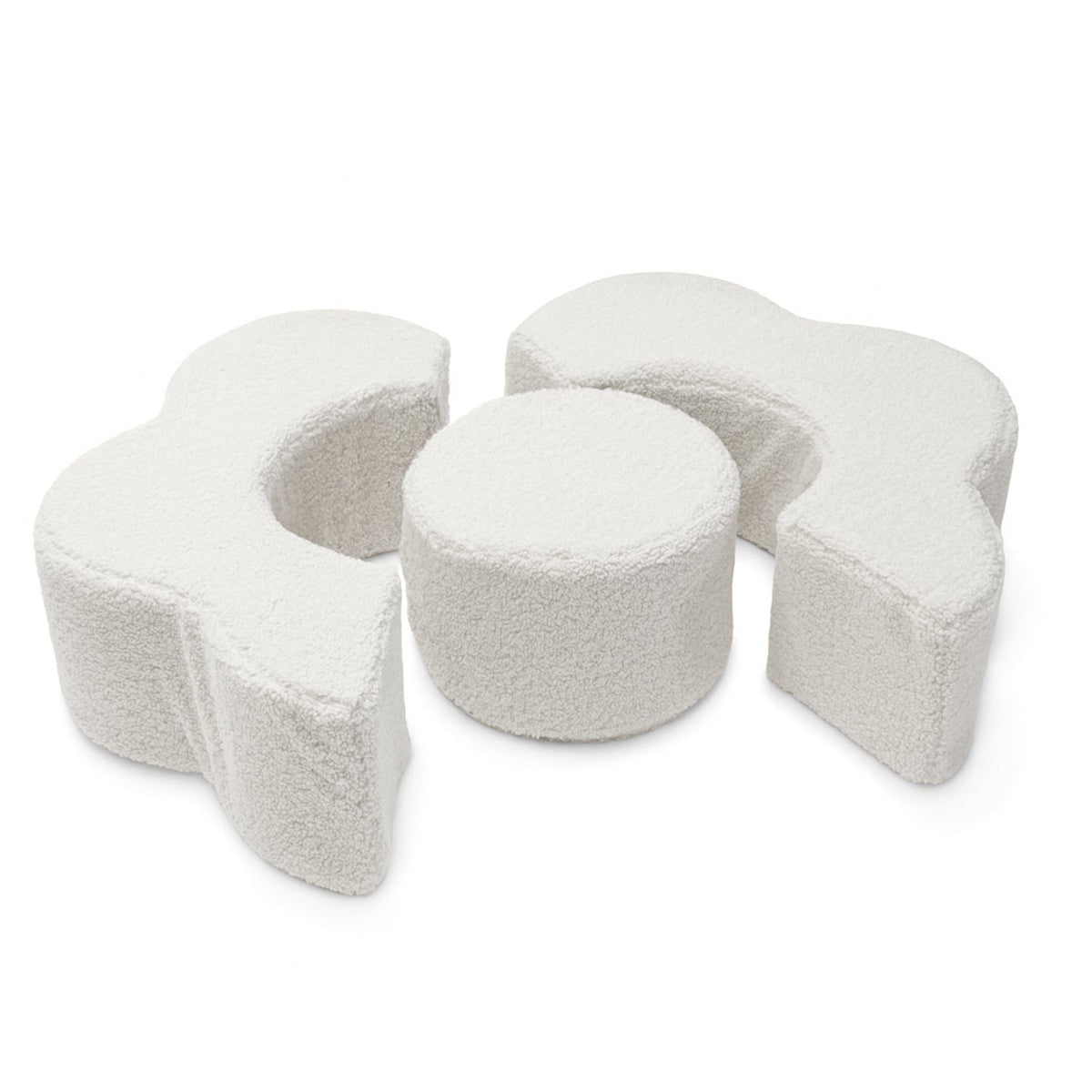 Foam vormenset bloem Bearly gebroken wit – afbeelding 3
