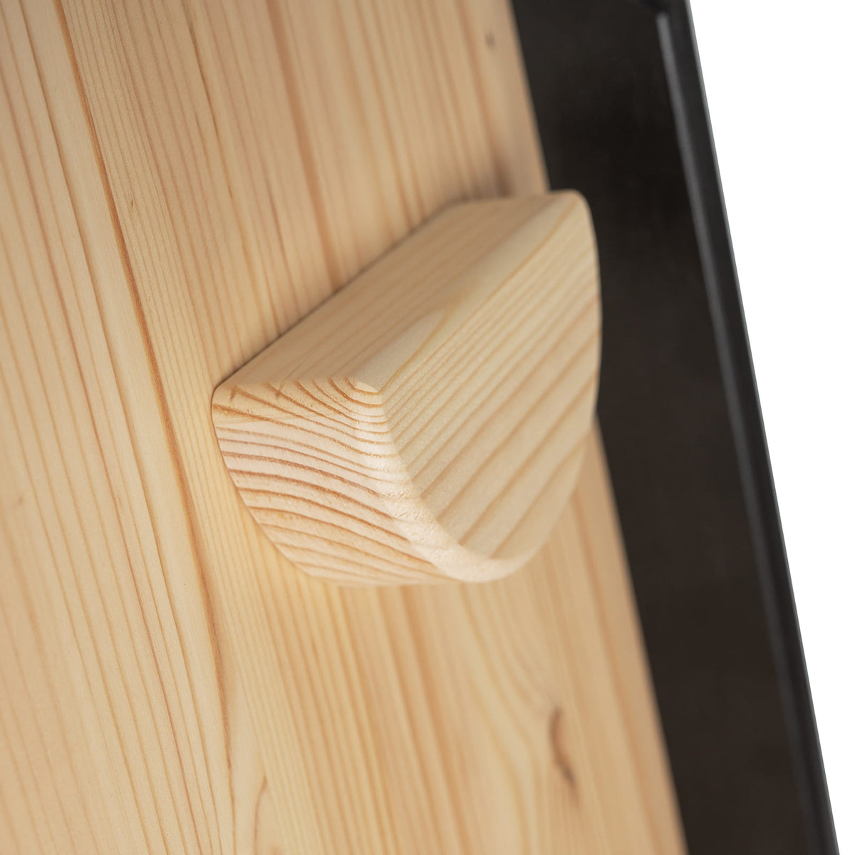 Klimdriehoek met glijbaan-klimwand 2-in-1 zwart – afbeelding 5