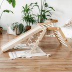 Houten klimrek Fipitri met glijbaan – afbeelding 4