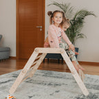 Houten klimrek Fipitri met glijbaan – afbeelding 5
