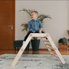 Houten klimrek Fipitri met glijbaan – afbeelding 6