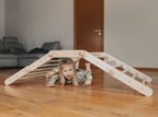 Houten klimrek Fipitri met glijbaan – afbeelding 7