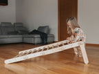 Houten klimrek Fipitri met glijbaan – afbeelding 9