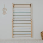 Klimrek baby – pikler driehoek met Zweedse wand pastel – afbeelding 5