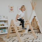 Klimrek baby – pikler driehoek naturel