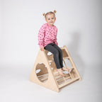Klimrek Montessori driehoek – compact klimrek met 3 hoeken – afbeelding 5