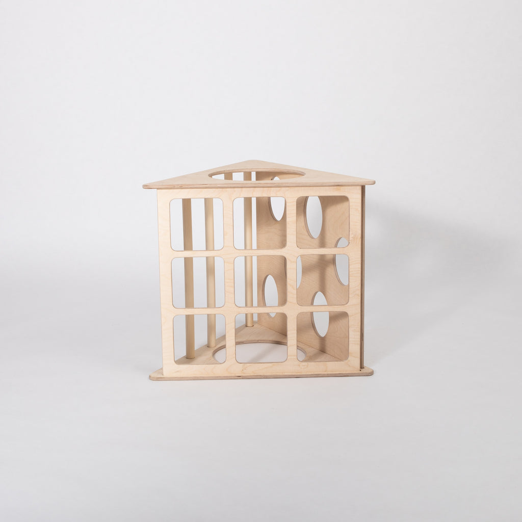 Klimrek Montessori driehoek – compact klimrek met 3 hoeken – afbeelding 6