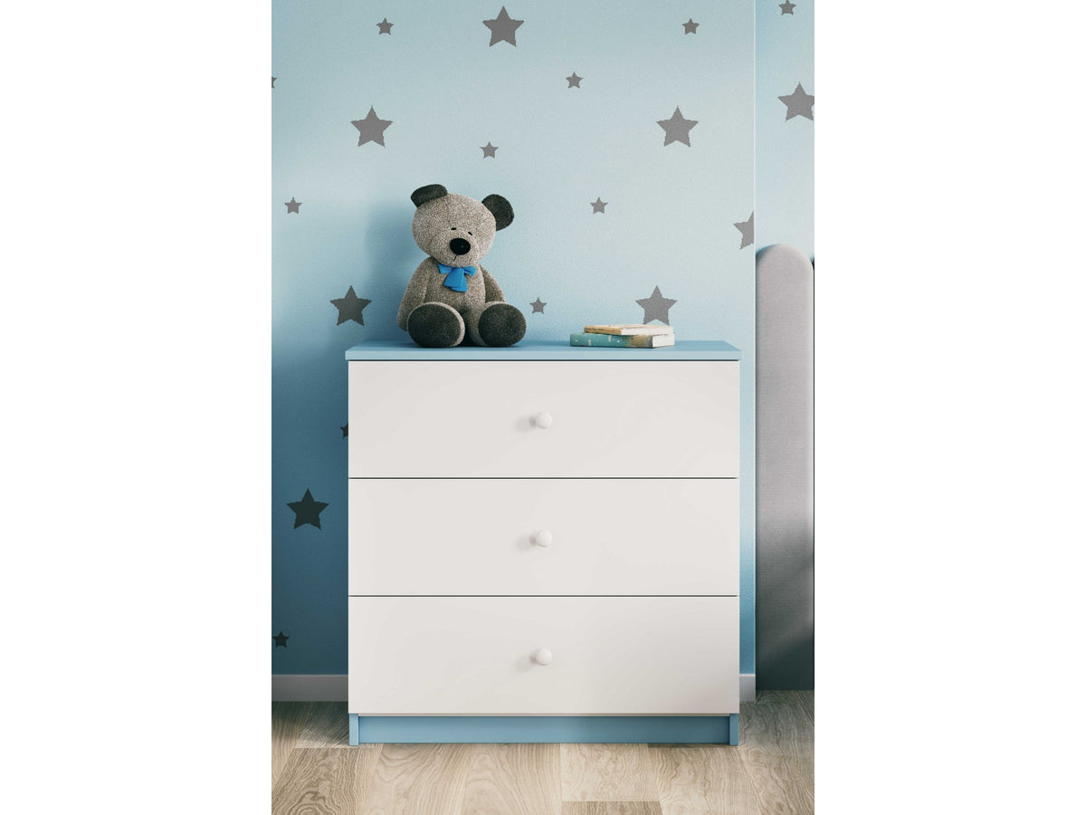 Ladekast kinderkamer Babydreams met 3 lades – afbeelding 8