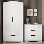 Ladekast kinderkamer Classic wit – 3 laden – afbeelding 4