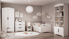 Ladekast kinderkamer Classic wit – 3 laden – afbeelding 6