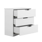 Ladekast kinderkamer Classic wit – 3 laden – afbeelding 8