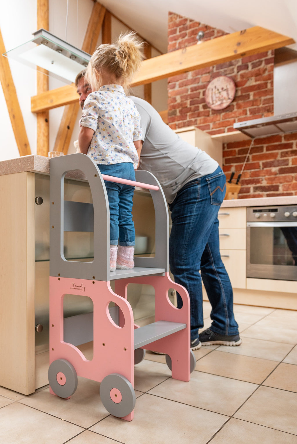 Leertoren auto – ombouwbaar tot tafel en stoel – afbeelding 11