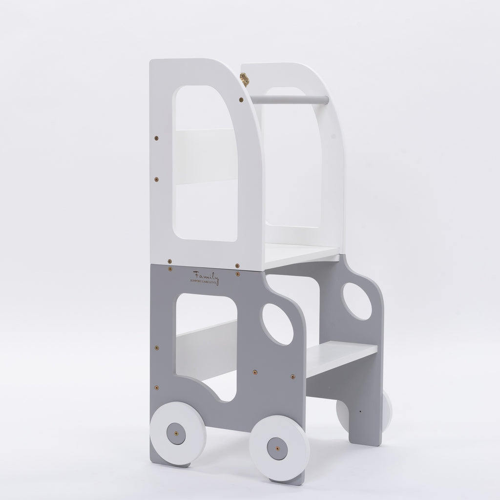 Leertoren auto – ombouwbaar tot tafel en stoel – afbeelding 6