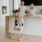 Leertoren met krijtbord – verstelbaar – afbeelding 6