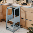 Leertoren met krijtbord – verstelbaar – afbeelding 8