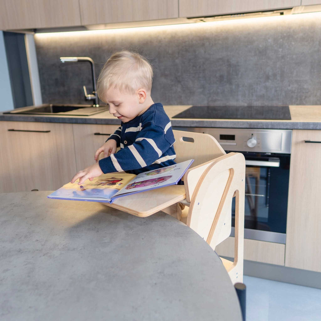 Leertoren Securestep – ombouwbaar tot tafel en kinderstoel – afbeelding 11