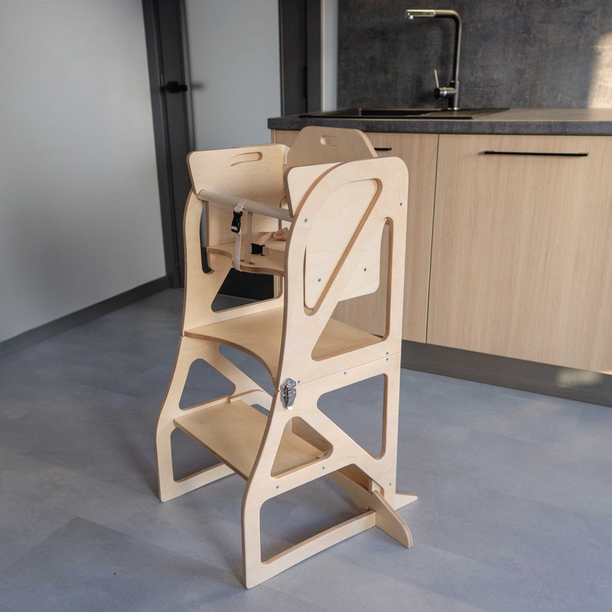 Leertoren Securestep – ombouwbaar tot tafel en kinderstoel – afbeelding 13