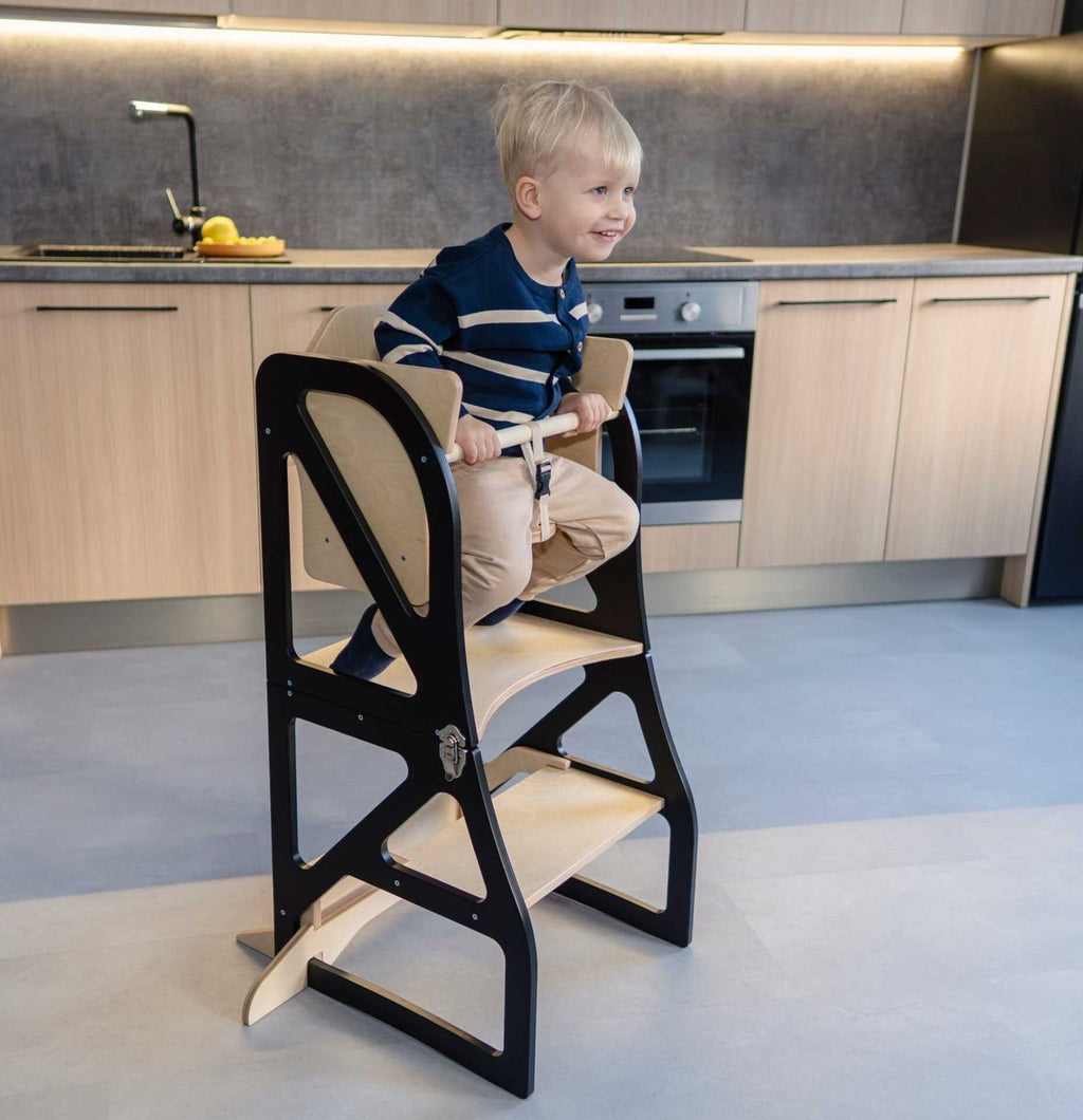 Leertoren Securestep – ombouwbaar tot tafel en kinderstoel – afbeelding 18